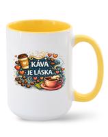 Keramický hrnek Káva je láska 2 - ideální dárek