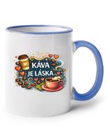 Keramický hrnek Káva je láska 2 - ideální dárek
