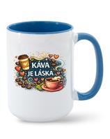 Keramický hrnek Káva je láska 2 - ideální dárek