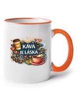 Keramický hrnek Káva je láska 2 - ideální dárek