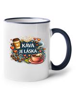 Keramický hrnek Káva je láska 2 - ideální dárek