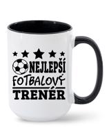 Keramický hrnek nejlepší fotbalový trenér - ideálny dárek trenérovi