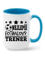 Keramický hrnek nejlepší fotbalový trenér - ideálny dárek trenérovi