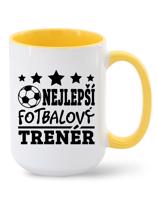 Keramický hrnek nejlepší fotbalový trenér - ideálny dárek trenérovi