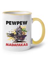 Keramický hrnek Pew Pew madafakas!