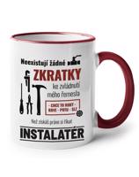 Keramický hrnek pro instalatéry- Neexistují žádné zkratky