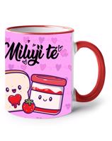 Keramický hrnek pro zamilované, Miluji tě