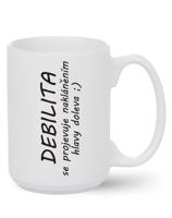 Keramický hrnek s motivem Debilita