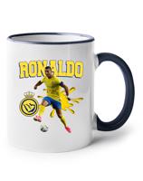 Keramický hrnek s potiskem  Cristiano Ronaldo - Al Nassr -  hrnek pro milovníky fotbalu