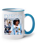 Keramický hrnek s potiskem Diego Maradona -  keramický hrnek pro milovníky fotbalu