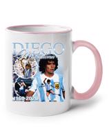 Keramický hrnek s potiskem Diego Maradona -  keramický hrnek pro milovníky fotbalu