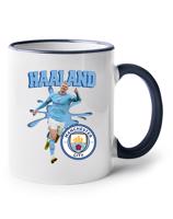 Keramický hrnek s potiskem Erling Braut Haaland - Manchester city -  keramický hrnek pro milovníky fotbalu