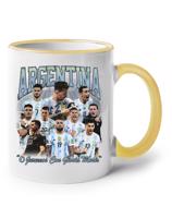 Keramický hrnek s potiskem Fotbalového týmu Argentiny -  hrnek pro milovníky fotbalu
