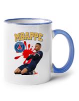 Keramický hrnek s potiskem Kylian Mbappé -  hrnek pro milovníky fotbalu
