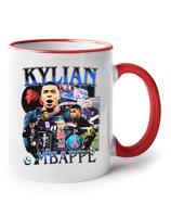 Keramický hrnek s potiskem Kylian Mbappé -  hrnek pro milovníky fotbalu