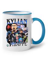 Keramický hrnek s potiskem Kylian Mbappé -  hrnek pro milovníky fotbalu