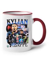 Keramický hrnek s potiskem Kylian Mbappé -  hrnek pro milovníky fotbalu
