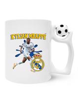 Keramický hrnek s potiskem Kylian Mbappé -  hrnek pro milovníky fotbalu