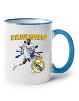 Keramický hrnek s potiskem Kylian Mbappé -  hrnek pro milovníky fotbalu
