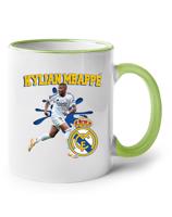 Keramický hrnek s potiskem Kylian Mbappé -  hrnek pro milovníky fotbalu
