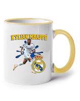 Keramický hrnek s potiskem Kylian Mbappé -  hrnek pro milovníky fotbalu