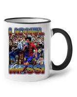 Keramický hrnek s potiskem Lionel Messi -  hrnek pro milovníky fotbalu