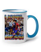 Keramický hrnek s potiskem Lionel Messi -  hrnek pro milovníky fotbalu