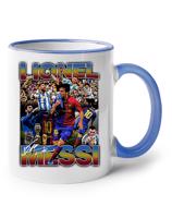 Keramický hrnek s potiskem Lionel Messi -  hrnek pro milovníky fotbalu