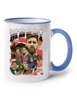Keramický hrnek s potiskem Lionel Messi -  hrnek pro milovníky fotbalu