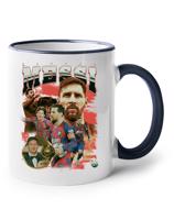 Keramický hrnek s potiskem Lionel Messi -  hrnek pro milovníky fotbalu