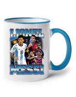 Keramický hrnek s potiskem Lionel Messi -  hrnek pro milovníky fotbalu