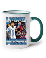 Keramický hrnek s potiskem Lionel Messi -  hrnek pro milovníky fotbalu