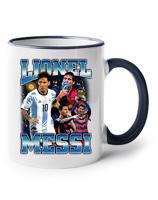 Keramický hrnek s potiskem Lionel Messi -  hrnek pro milovníky fotbalu