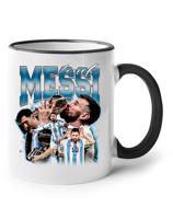Keramický hrnek s potiskem Lionel Messi -  hrnek pro milovníky fotbalu