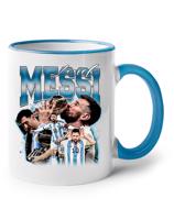Keramický hrnek s potiskem Lionel Messi -  hrnek pro milovníky fotbalu