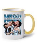Keramický hrnek s potiskem Lionel Messi -  hrnek pro milovníky fotbalu