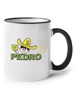Keramický hrnek s potiskem Pedro - skvělý retro hrnek