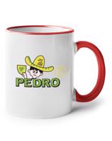Keramický hrnek s potiskem Pedro - skvělý retro hrnek