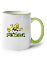 Keramický hrnek s potiskem Pedro - skvělý retro hrnek