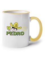 Keramický hrnek s potiskem Pedro - skvělý retro hrnek