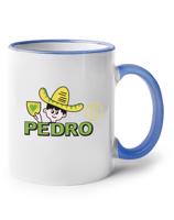 Keramický hrnek s potiskem Pedro - skvělý retro hrnek