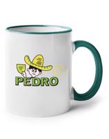 Keramický hrnek s potiskem Pedro - skvělý retro hrnek