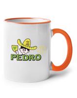 Keramický hrnek s potiskem Pedro - skvělý retro hrnek