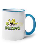 Keramický hrnek s potiskem Pedro - skvělý retro hrnek