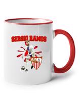 Keramický hrnek s potiskem Sergio Ramos-  hrnek pro milovníky fotbalu