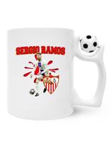 Keramický hrnek s potiskem Sergio Ramos-  hrnek pro milovníky fotbalu