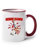 Keramický hrnek s potiskem Sergio Ramos-  hrnek pro milovníky fotbalu