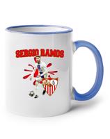 Keramický hrnek s potiskem Sergio Ramos-  hrnek pro milovníky fotbalu
