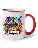 Keramický hrnek s úžasným potiskem fortnite- skvělý dárek na narozeniny