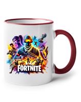 Keramický hrnek s úžasným potiskem fortnite- skvělý dárek na narozeniny